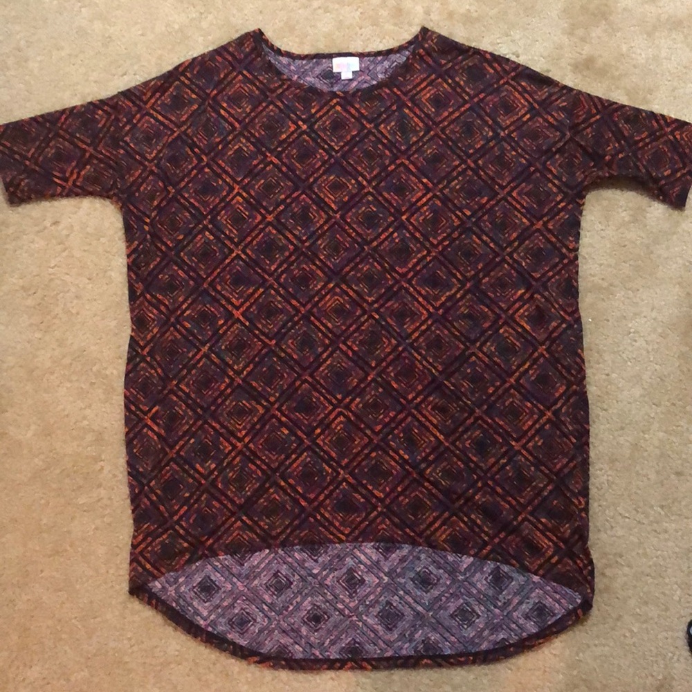 Geometric Patterned Lularoe Irma